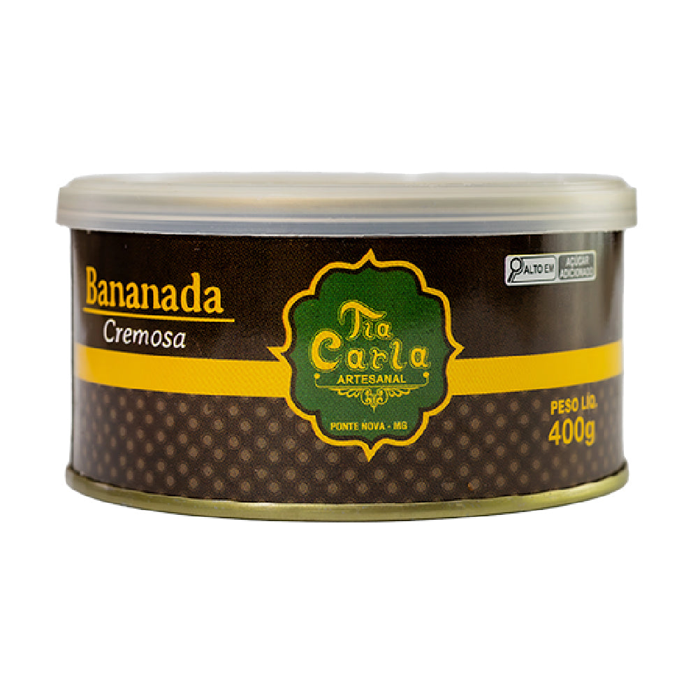 DOCE DE BANANA CREMOSO LATA 400G