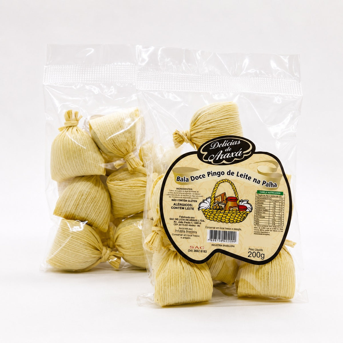 Doce de leite pingo na palha 200g