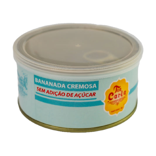 DOCE DE BANANA SEM AÇÚCAR LATA 400G
