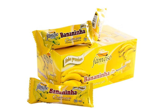 Bananinha Cremosa Famoso Display 24unidades