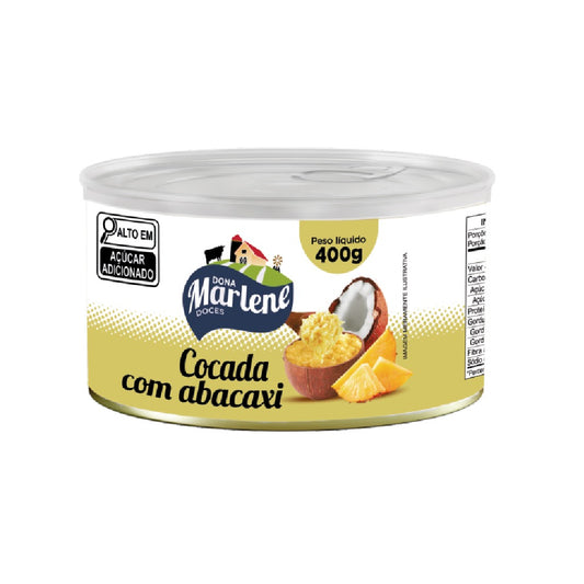 Cocada Com Abacaxi 400g