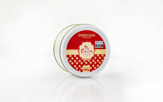 GOIABADA CASCÃO LATA TIA CARLA 400G
