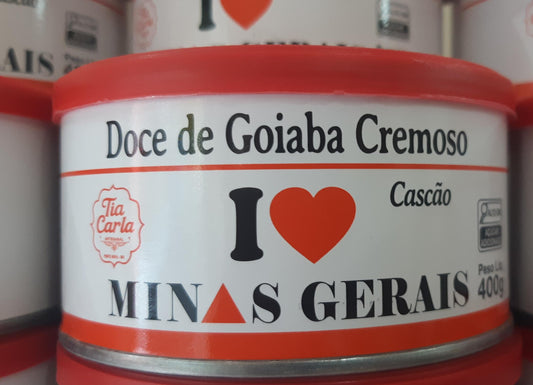 Goiabada cascão cremosa I LOVE MG 400g.