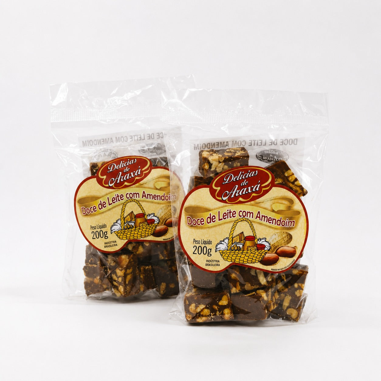 Doce de leite com amendoim 200g.