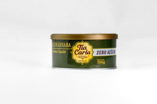 Goiabada cascão Tia Carla ZERO AÇUCAR 360g.
